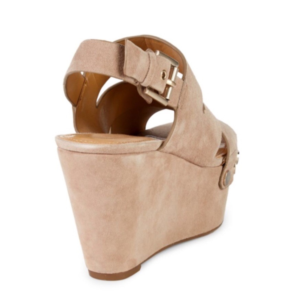 Marc Fisher LTD Bianca Suede Platform Sandal - Picture 2 of 8